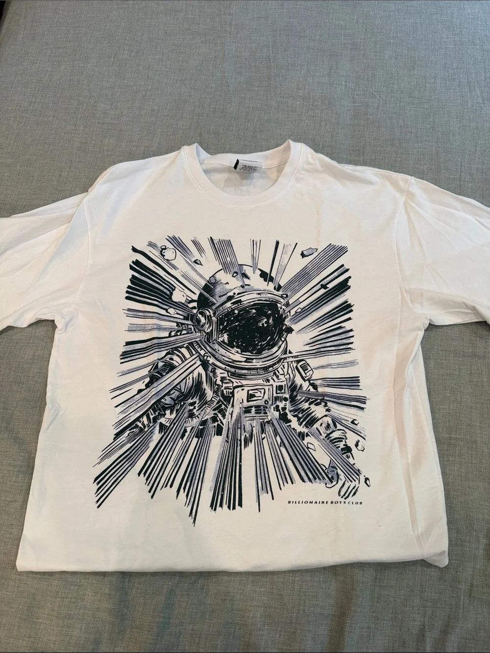 Billionaire Boys Club White Astronaut Graphic Tee